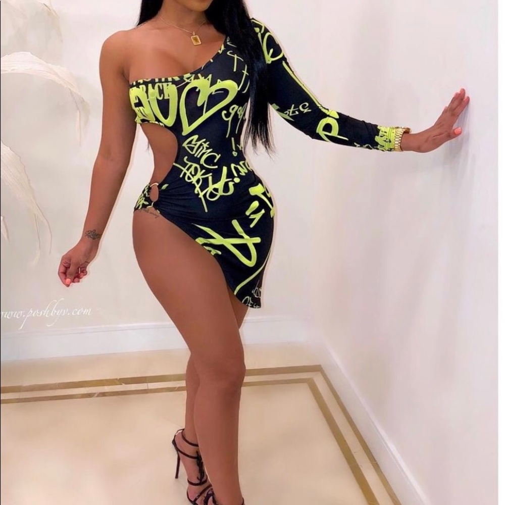Couture mini dress